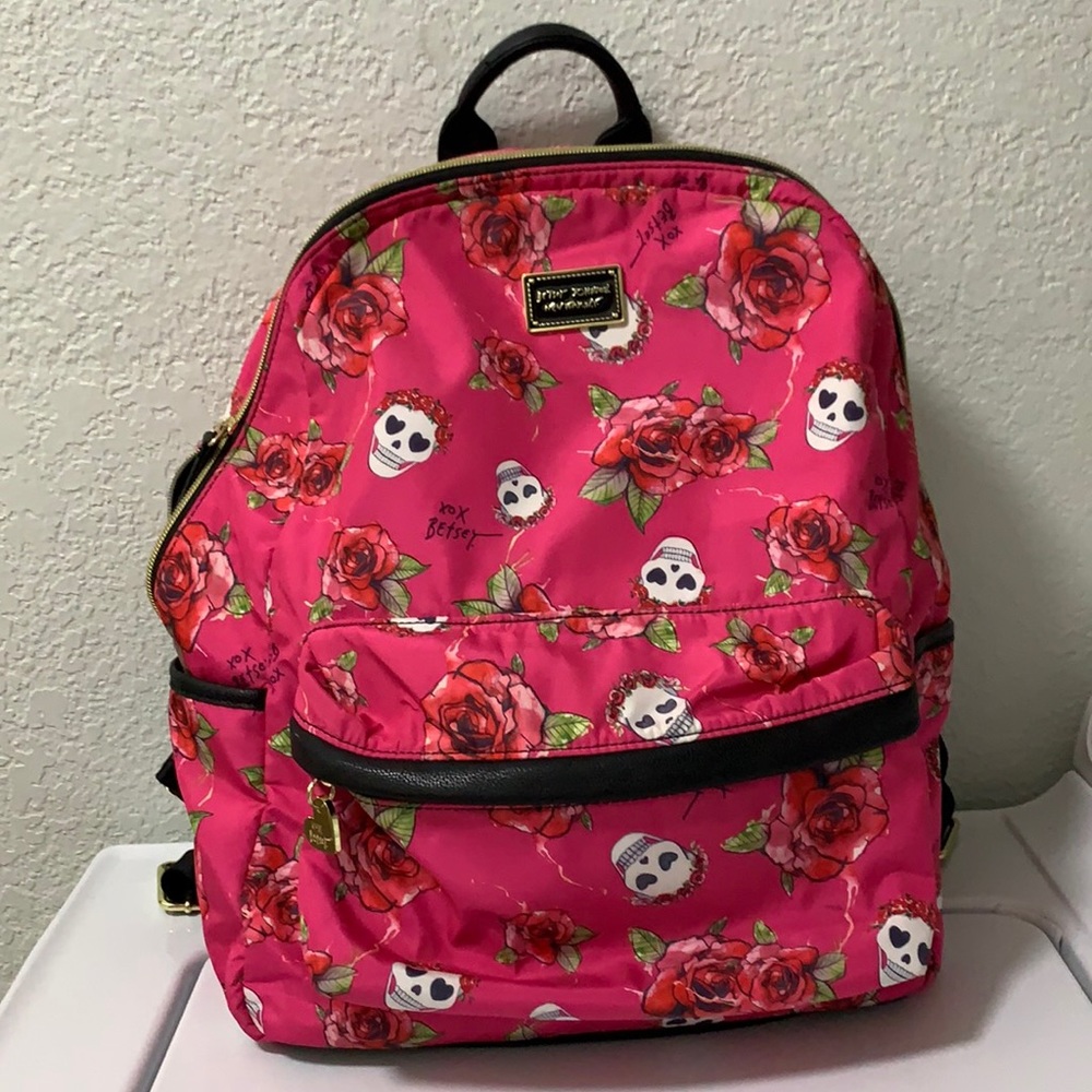 Betsy Johnson Backpack - like new condition